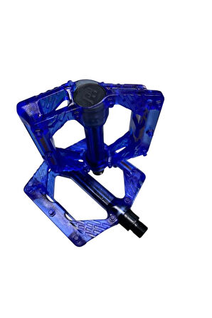 BİKE SKY EVO  ŞEFFAF RENKLİ PLATFORM GENİŞ PEDAL PLATFORM BİSİKLET  PEDALI REFLEKTÖRLÜ