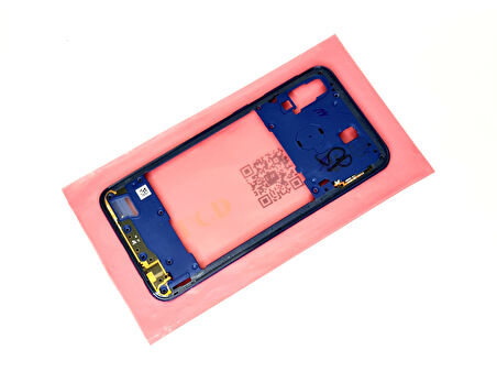 Tkgz Samsung Galaxy A40 A 405 KASA Arka Pil Batarya Kapağı (TAMİR SETİ) MAVİ