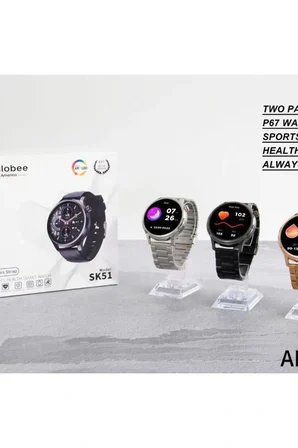 KALOBEE SK51 GÜÇLÜ BİR BATARYA SESLİ GÖRÜŞME AKILLI SAAT