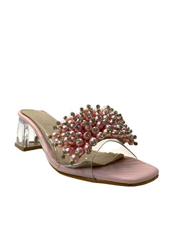 TH25 Kadın Abiye Taşlı Terlik