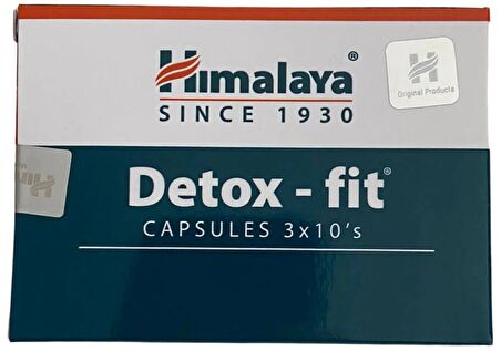 HİMALAYA DETOX FİT 30 KAPSÜL