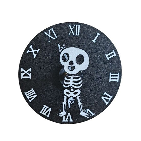 3d İskelet Masa Saati