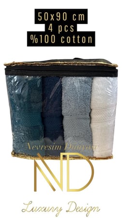 Nevresim Dünyası 50x100 4lü Havlu Prime 4