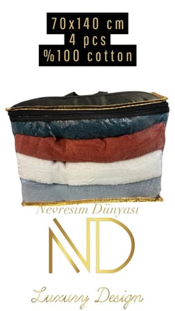 Nevresim Dünyası 70x140 4lü Havlu Prime 3