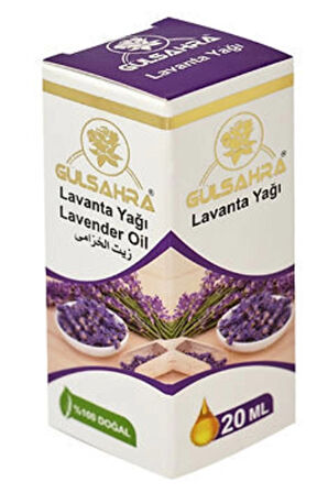 Gülsahra 1 Adet Lavanta Yağı 20cc
