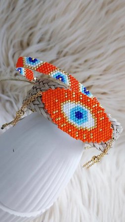 Turuncu Nazar Aura Seti 
