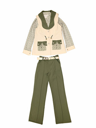 125 GÖMLEK YELEK PANTOLON TAKIM