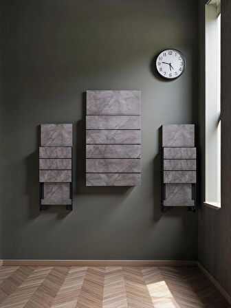 Firuze Duvara Monte Katlanabilir 2 Tabureli Pratik Yemek Masası Balkon Masası