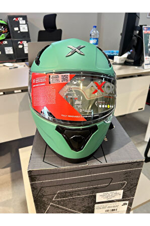 APEX SOLID -AQUA GREEN- PINLOCK DAHİL -ECE 22.06 XL