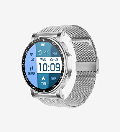 LinkTech S91 Premium LT Watch Akıllı Saat (Gümüş)