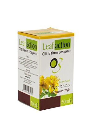 Leaf Action Ozonlanmış Kantaron Yağı 50 ml