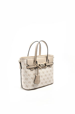 Silver Polo  Kadın Omuz Çantası 1185-46585 SILVER POLO BAYAN ÇANTASI M178 BEJ-MAT KUM