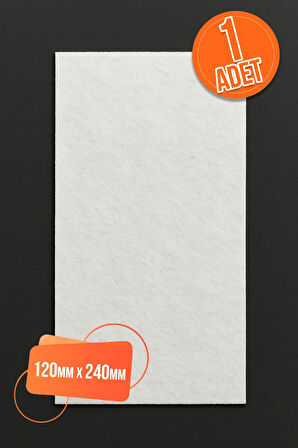 1 Ad Yapışkanlı Keçe Mobilya Masa Sandalye Parke Zemin Ayak Koruyucu Kaydırmaz Keçesi 120MM x 240MM