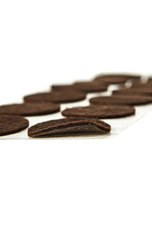 28 Mm Yapışkanlı Mobilya Ayağı Keçesi Zemin Koruyucu Masa Sandalye Parke Koruma Pedi (84’LÜ PAKET)