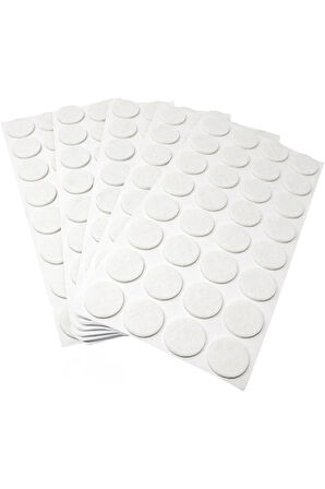 28 Mm Yapışkanlı Mobilya Ayağı Keçesi Zemin Koruyucu Masa Sandalye Parke Koruma Pedi (28'Lİ PAKET)