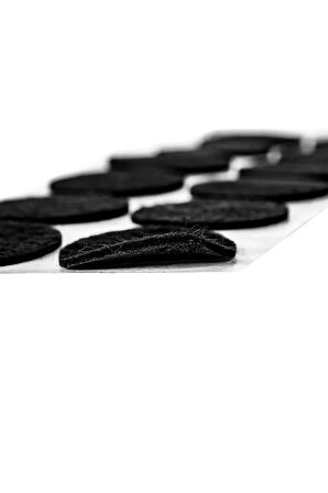 15 Mm Yapışkanlı Mobilya Ayağı Keçesi Zemin Koruyucu Masa Sandalye Parke Koruma Pedi (72’Lİ PAKET)