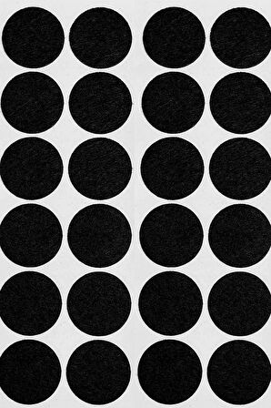 20 Mm Yapışkanlı Mobilya Ayağı Keçesi Zemin Koruyucu Masa Sandalye Parke Koruma Pedi (50’Lİ PAKET)