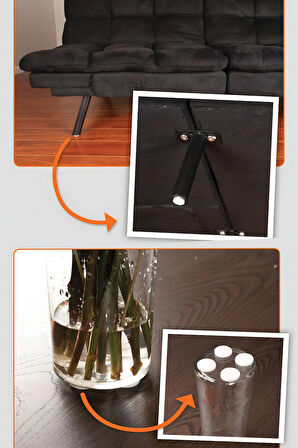 Yapışkanlı Mobilya Masa Sandalye Parke Zemin Ayak Koruyucu Kaydırmaz Keçesi 28 Mm (56'LI PAKET)