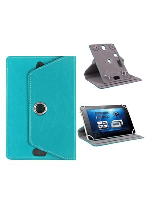 Vorcom Tablet Serisi Uyumlu Universal 10.1 inç Pu Deri Standlı Tablet Kılıfı Ultra﻿Pad-QuartzPro-S Tab7-QuartzLITE