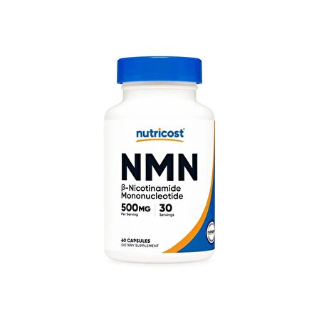 Nutricost NMN NAD ÖNCÜSÜ 500 MG 60 Capsul