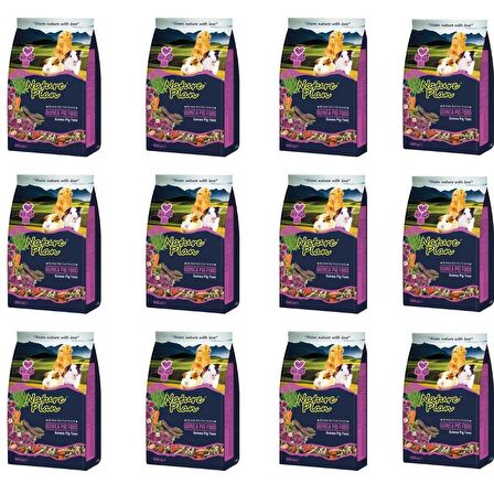 Ginepig Yemi Eko Paket Nature Plan 800 Gr 12'li