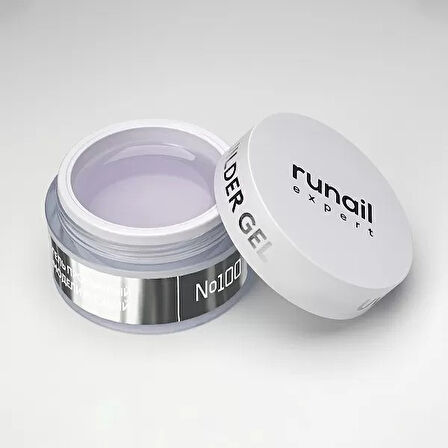 Runail Expert Protez Tırnak Jeli UV Gel Clear (Şeffaf) 15Gr. 100