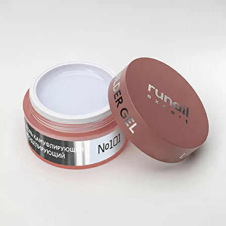 Runail Expert Protez Tırnak Jeli UV Gel Beyaz 15Gr. 101
