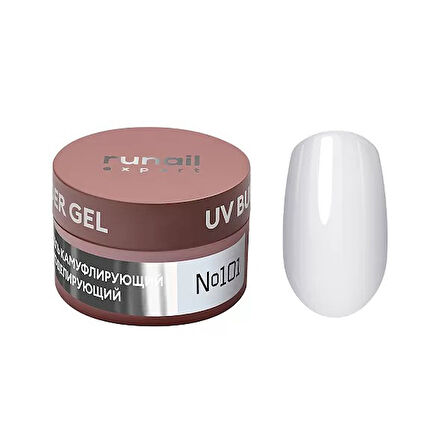 Runail Expert Protez Tırnak Jeli UV Gel Beyaz 50Gr. 101