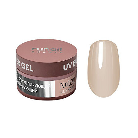 Runail Expert Protez Tırnak Jeli Old Money UV Gel Nude Açık Bej 15Gr. 120