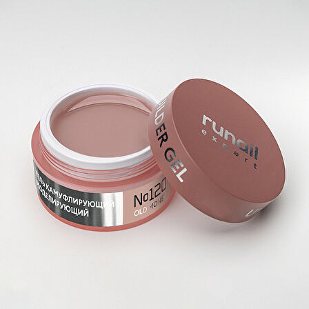 Runail Expert Protez Tırnak Jeli Old Money UV Gel Nude Açık Bej 15Gr. 120