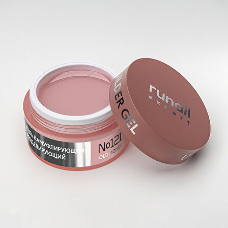 Runail Expert Protez Tırnak Jeli Old Money UV Gel Nude Bej 15Gr. 121
