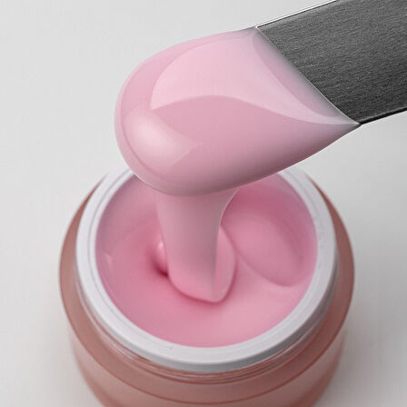 Runail Expert Protez Tırnak Jeli UV Gel Nude Pembe Parıltı 15Gr. 129