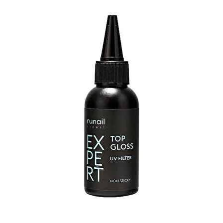 Runail Expert Top Gloss Uv Filtreli Yapışkan Katsız 50ml 118