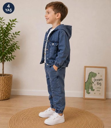  GABARDİN CEPLİ 3LÜ TAKIM