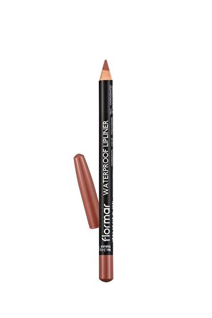 Flormar Suya Dayanıklı Dudak Kalemi (DOĞAL KOYU KAHVE) - Waterproof Lipliner - -245 Natural - 8690604567607