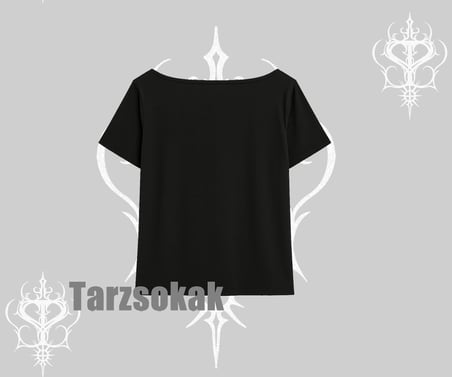 Kayık Yaka Tshirt Stay Wild Rock Spirit Urban Riot