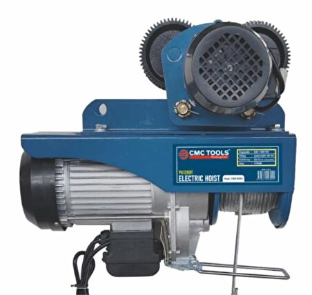 CMC 600-1200 KG ŞARYOLU ELEKTRİKLİ VİNÇ 1700  WATT 