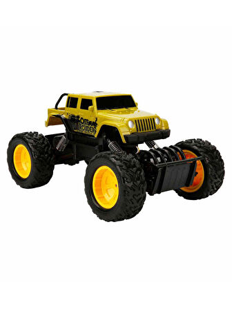 Rastar 1:18 Rock Crawler Uzaktan Kumandalı Aksiyon Aracı Sarı