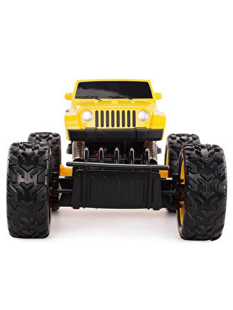 Rastar 1:18 Rock Crawler Uzaktan Kumandalı Aksiyon Aracı Sarı