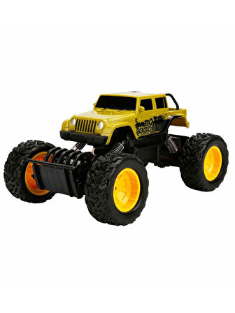 Rastar 1:18 Rock Crawler Uzaktan Kumandalı Aksiyon Aracı Sarı