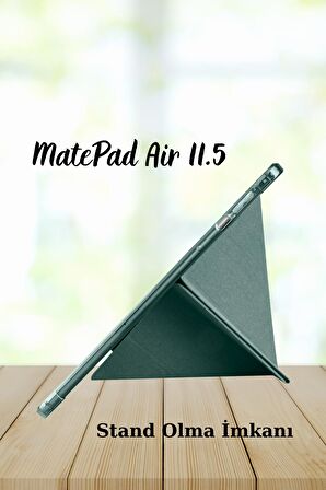 Fuchsia MatePad Air 11,5 inç Uyumlu Kalemlikli Tam Koruma Sağlayan Tablet Kılıfı