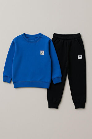 Cg Kids Lacivert Siyah Erkek ÇocukAltÜst Takım 3 iplik süper kalite