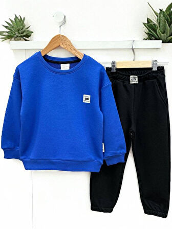 Cg Kids Lacivert Siyah Erkek ÇocukAltÜst Takım 3 iplik süper kalite