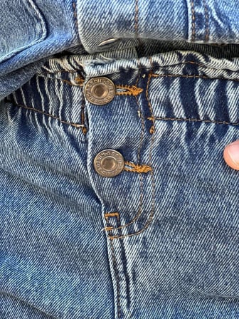 Cg Kids Denim Ceket ve Pantolon Unisex Alt Üst Takım Süper Kalite