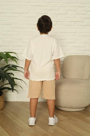 Cg Kids Sonic Erkek Çocuk Tshirt & Şort Alt Üst Takım Süper Kalite