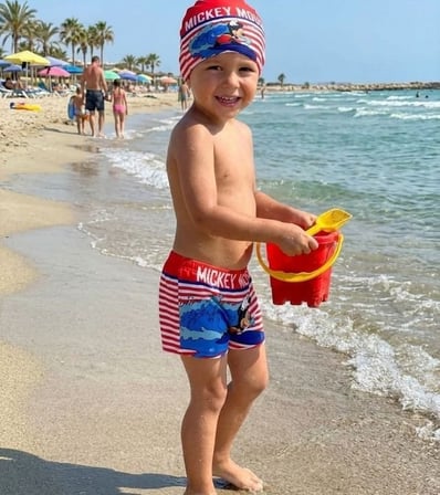 Cg Kids Erkek Çocuk Şapkalı Mayo Takımı Kalıbı Küçüktür Sorup Alabilirsiniz Veya 1 Beden Büyük Alabilirsiniz