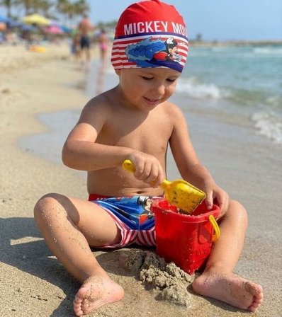 Cg Kids Erkek Çocuk Şapkalı Mayo Takımı Kalıbı Küçüktür Sorup Alabilirsiniz Veya 1 Beden Büyük Alabilirsiniz