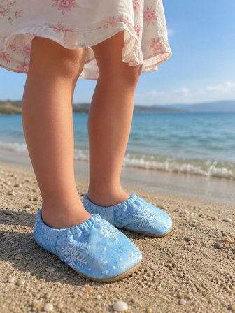 Cg Kids Unisex Çocuk Kaydırmaz Taban Deniz Ayakkabısı Kaydırmaz Tabanlı Havuz Patiği