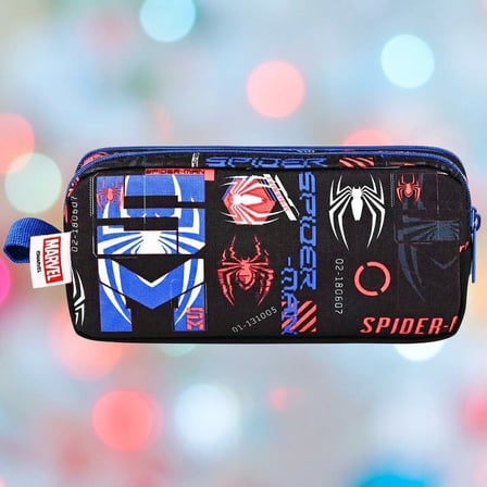 SPIDERMAN Örümcek Adam Collection Kalem Çantası Süper Kalite Siyah Mavi