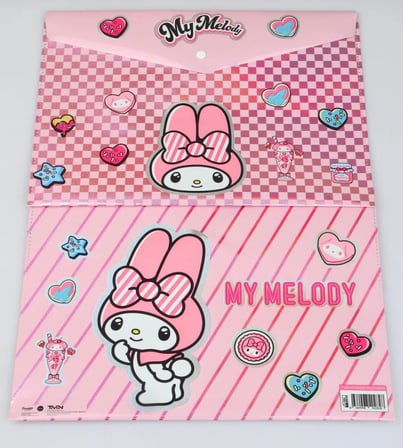 My Melody Çıtçıtlı Dosya Süper Kalite İster 1 Adet İster 2 Adet Alabilirsiniz